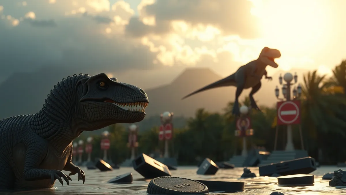 Como Spielberg misturou animatrônicos e CGI em Jurassic Park