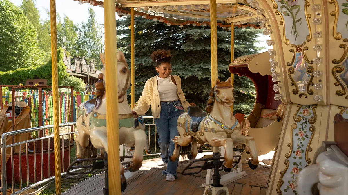 Parque de diversão oferece experiências para todas as idades