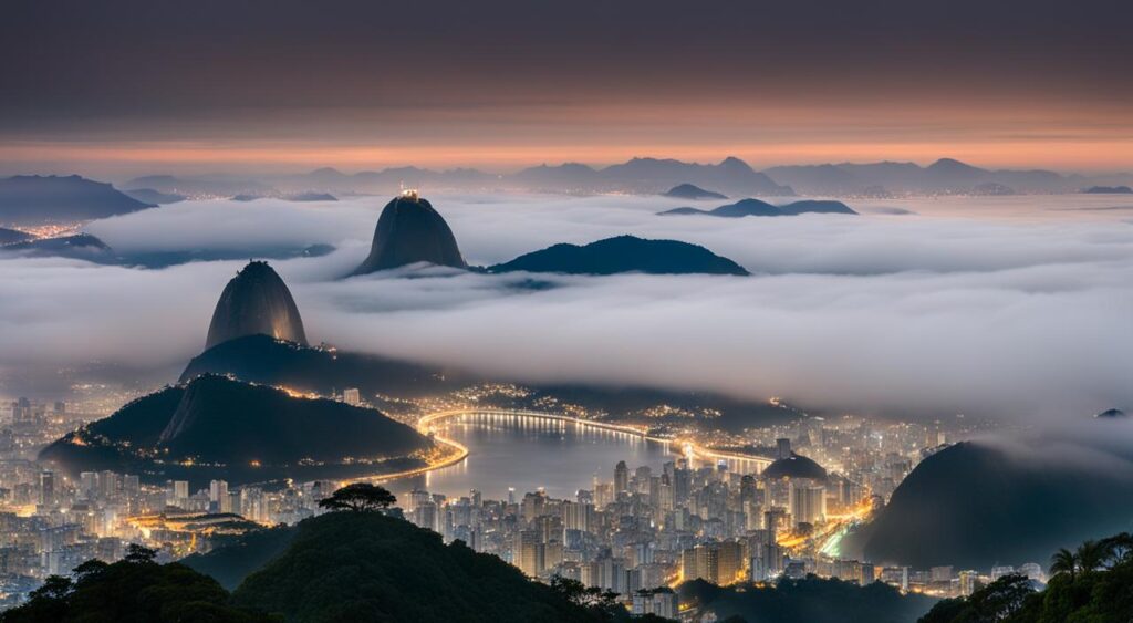 fevereiro chove no Rio de Janeiro