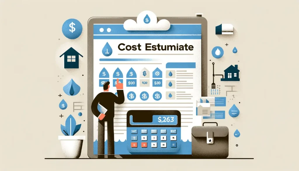 Estimativa de Custos para Consertar Infiltrações de Água em Casa