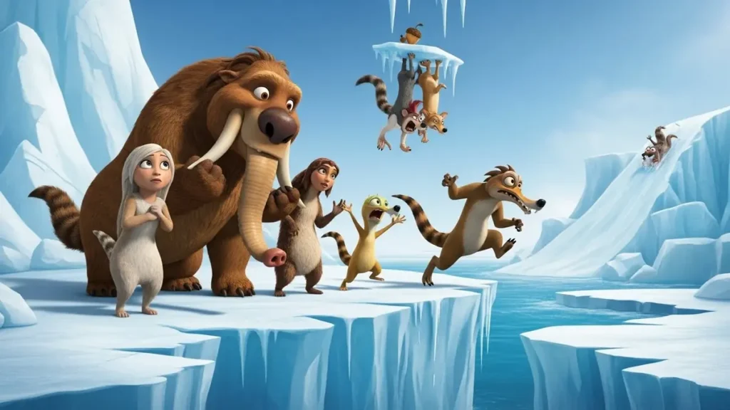 A Era do Gelo 2: O Degelo e a Chegada de Novos Animais A Era do Gelo 2