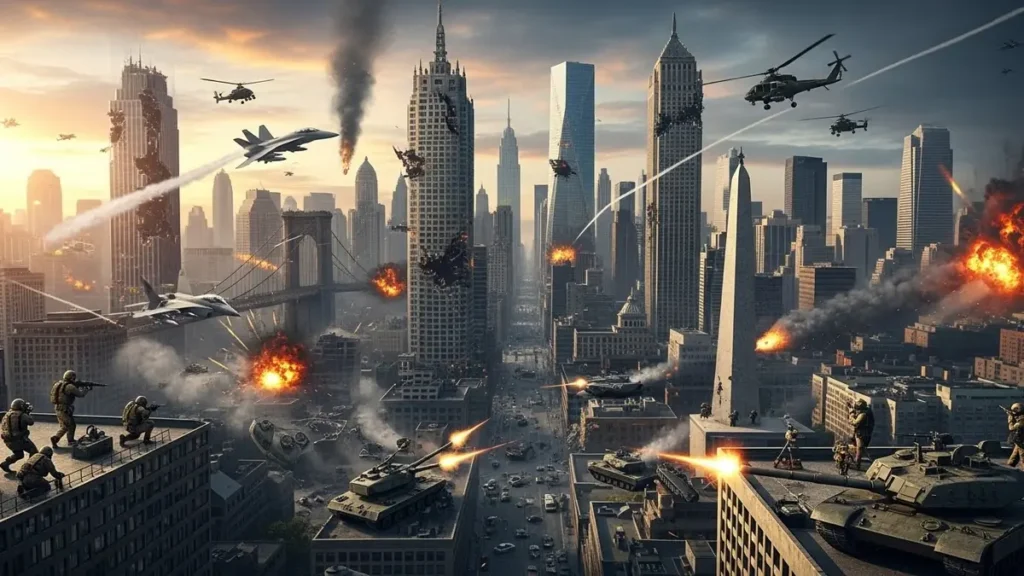 Ação Total: Filmes Onde a Cidade é Um Campo de Batalha Épico Ação Total