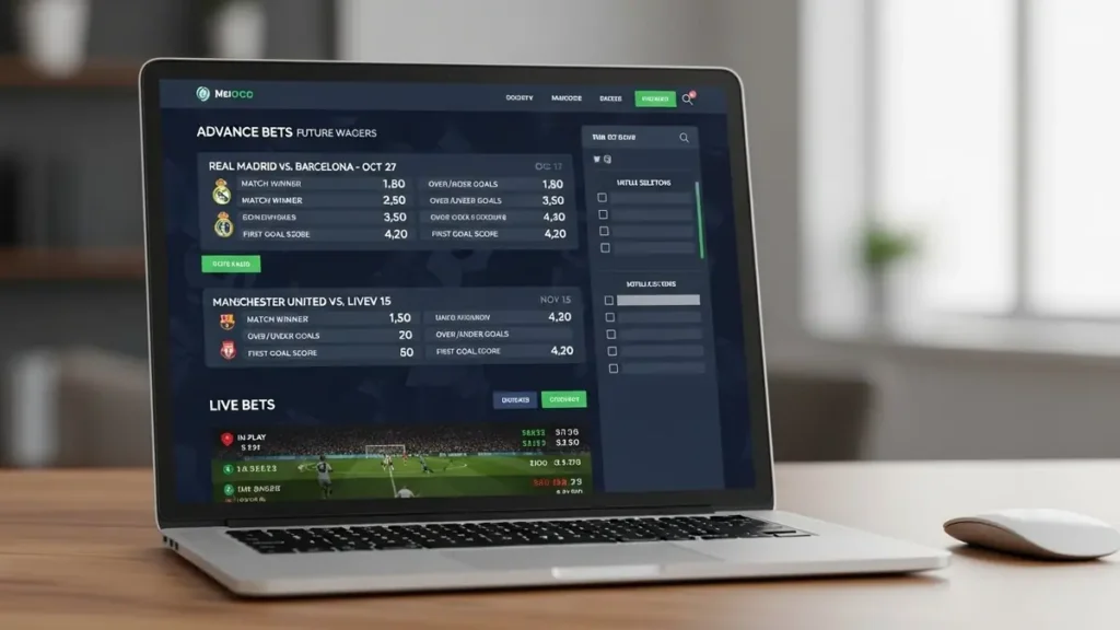 Casa de apostas com apostas antecipadas