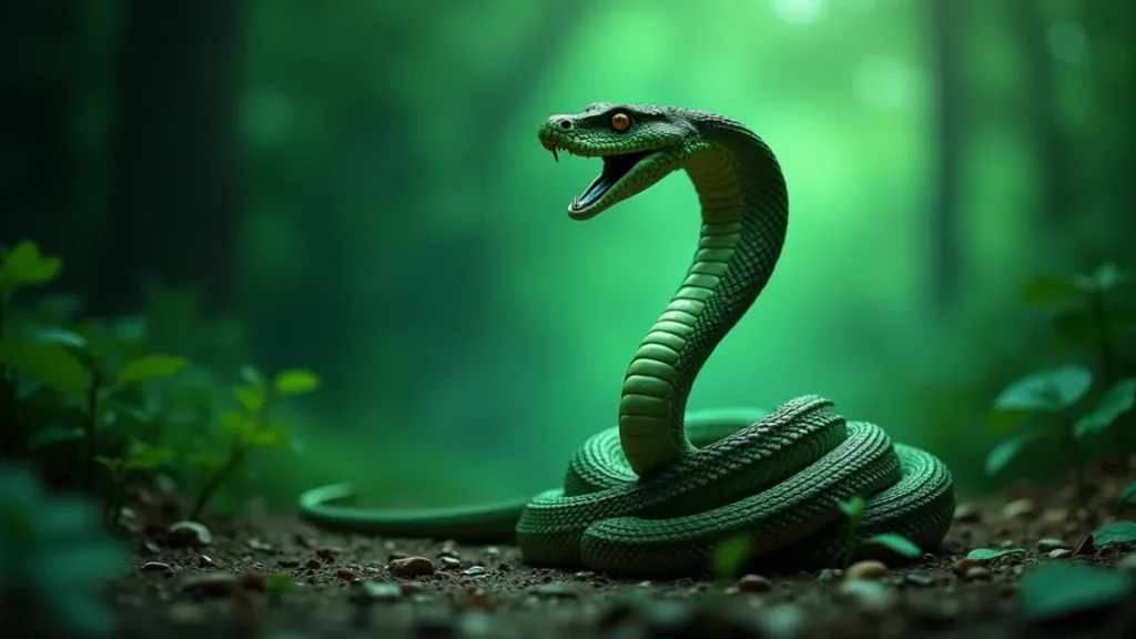 Sonhar com cobra verde significado e interpretações
