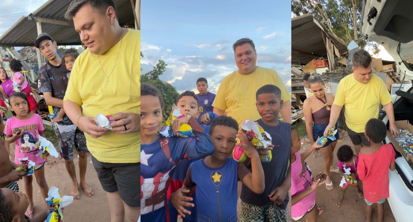 Brazil Stars Bring Charitable Easter Joy to Children
