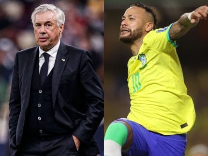 Ancelotti admite dúvida: Neymar na Copa?