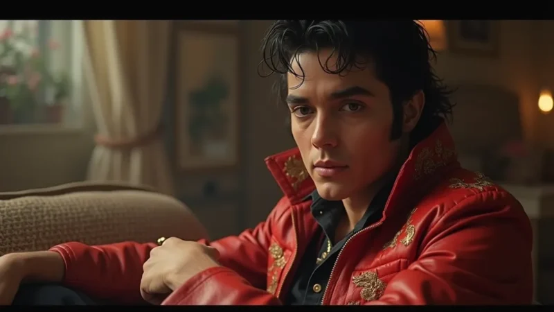 Como o filme sobre Elvis Presley comparado ao do Michael Jackson