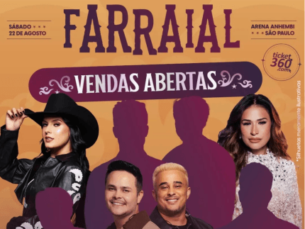 Farraial 10 anos: Ana Castela, Simone e Matheus & Kauan
