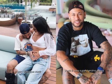 Neymar homenageia Bruna no Dia das Mães: “A mulher que pedi a Deus”