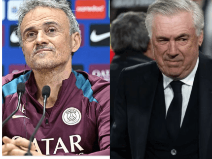 PSG na final: Luís Enrique encosta em Ancelotti