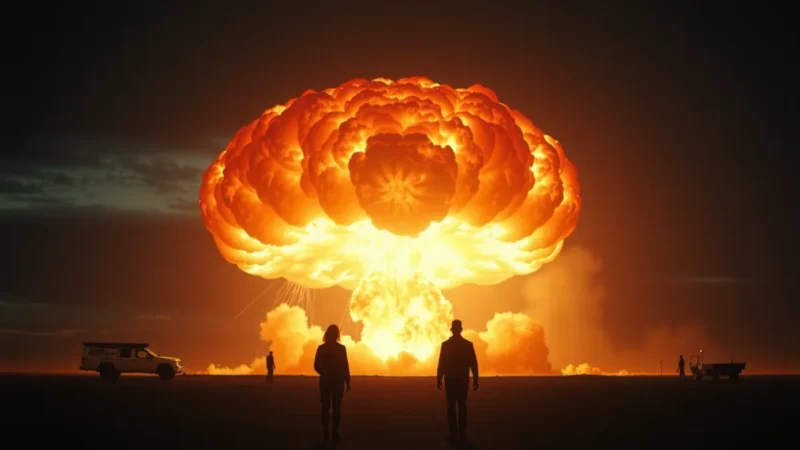 Como Nolan filmou as explosões reais de Oppenheimer sem CGI