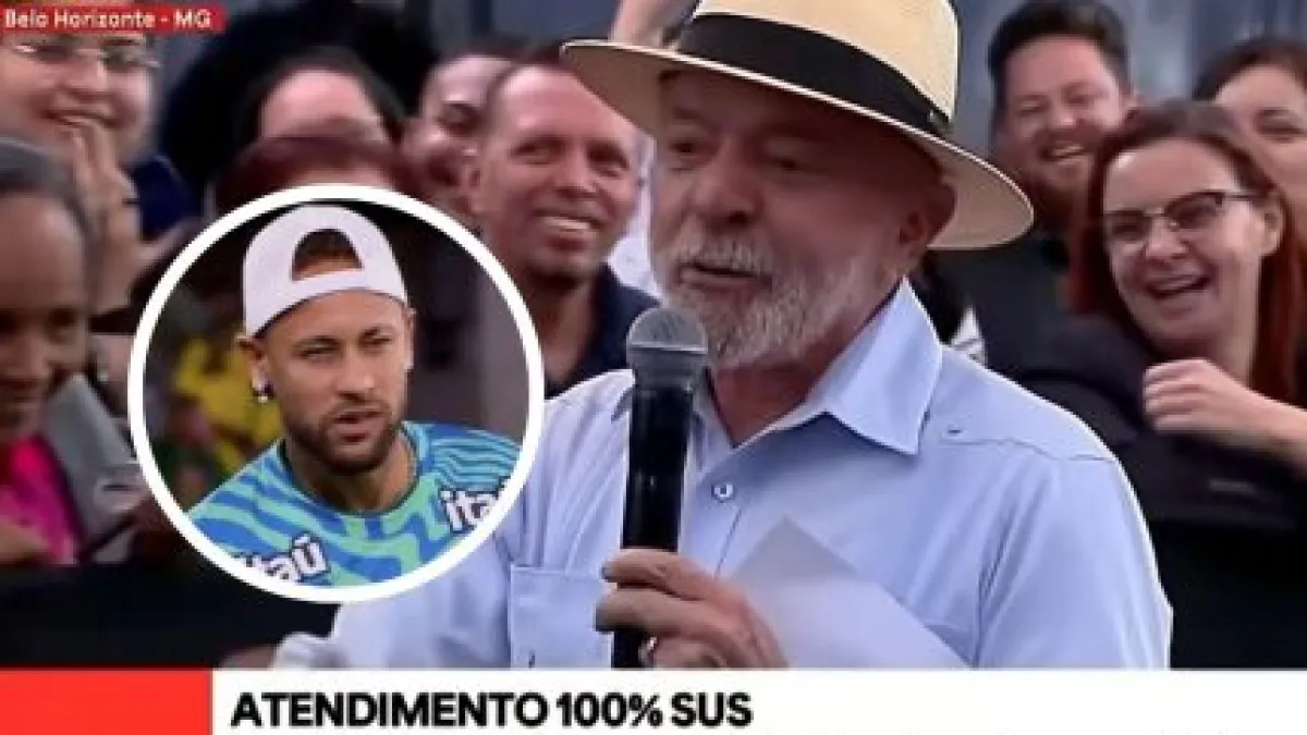 Lula chama Neymar de 'jogador home office' na Copa