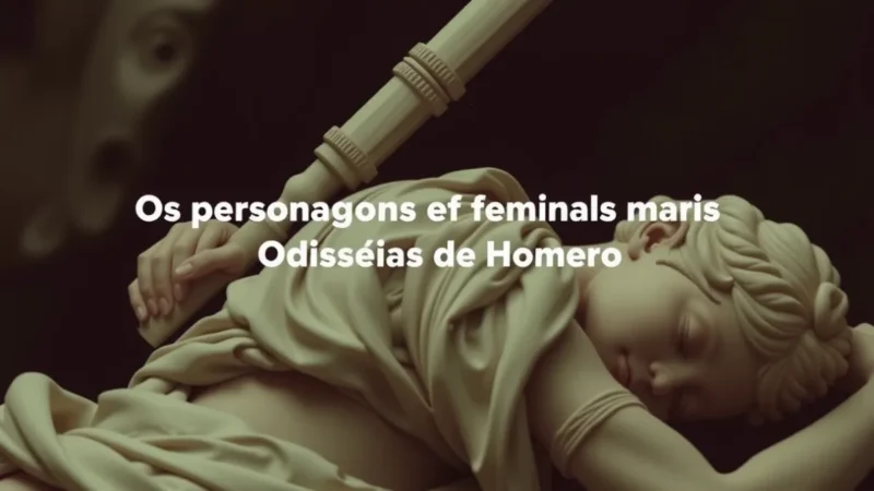 Os personagens femininos mais marcantes da Odisseia de Homero