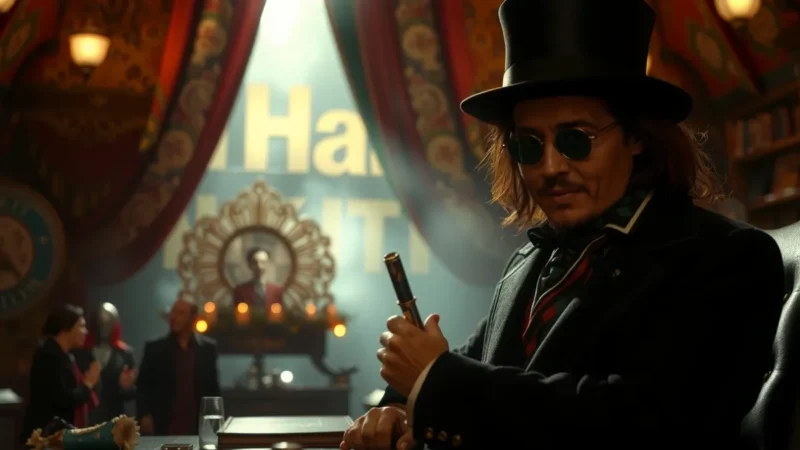 A parceria lendária entre Tim Burton e Johnny Depp no cinema