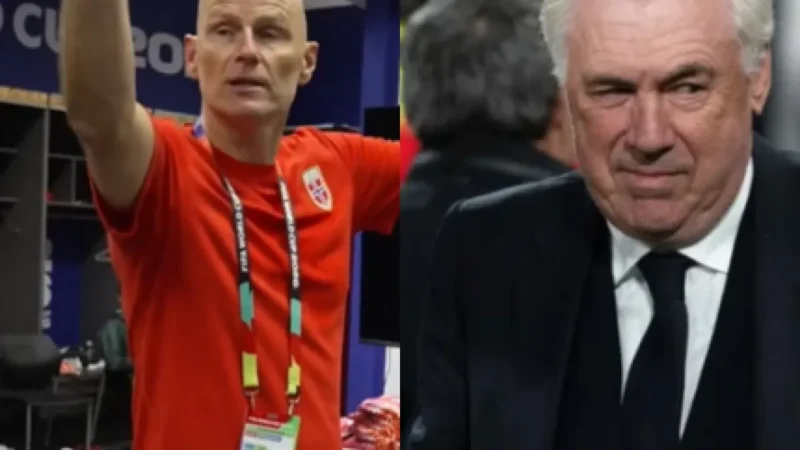 Técnico da Noruega provoca Ancelotti: “Vamos atrás de você”