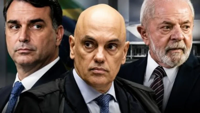 Moraes intima Flávio Bolsonaro a depor por calúnia a Lula