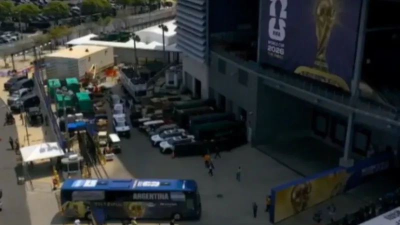 Ônibus da Argentina falha antes da final e web reage