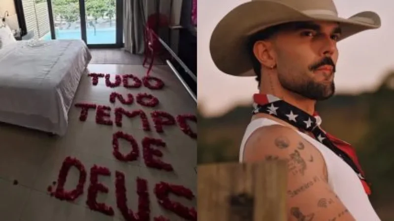 Luan Pereira e Victória Miranda: sinais de reconciliação