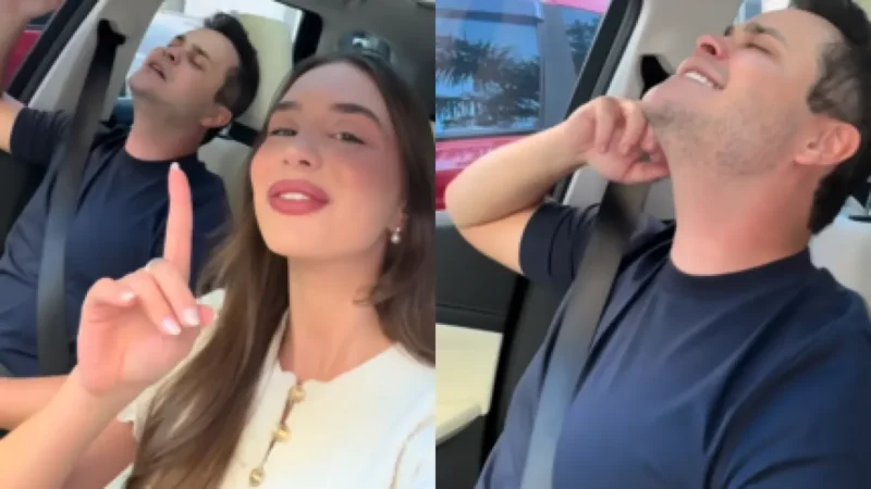 Matheus Aleixo grava vídeo com Duda Rubert e web reage