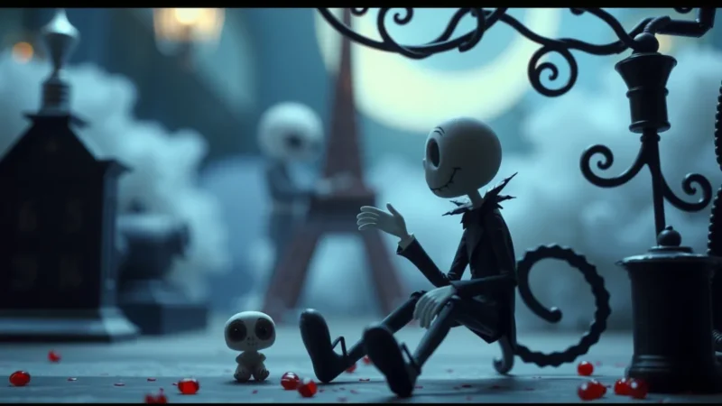 Por que o stop motion combina com o estilo de Tim Burton