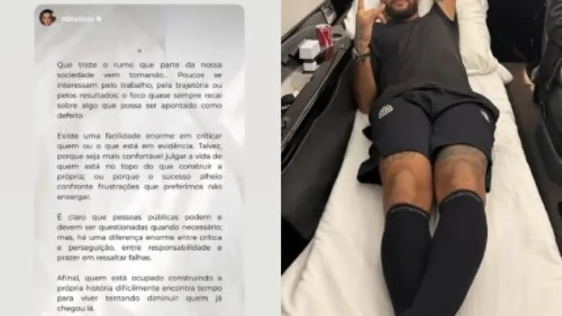 Neymar rebate críticas após confusão em jogo do Santos
