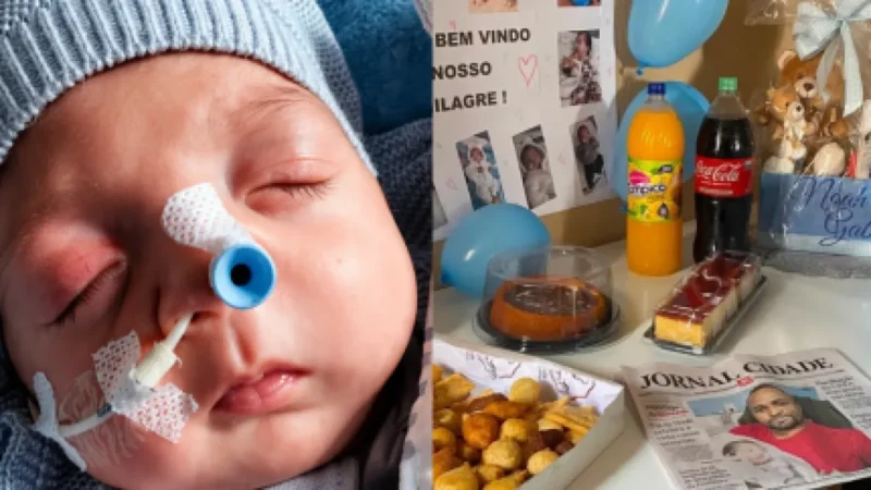 Bebê dado como morto recebe alta e volta para casa